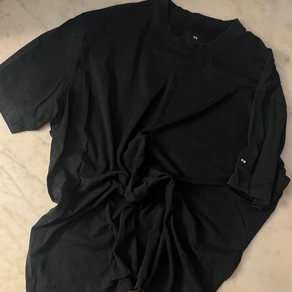 Y-3 Classic Black Short Sleeve Tee